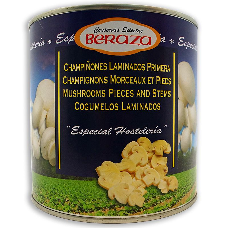 CHAMPIÑÓN LAMINADO 6/3 Kg.